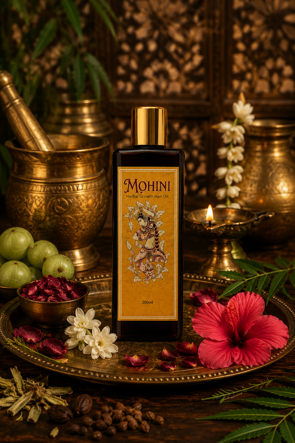 Mohini — 16 herbs Hair Growth Oil (200ml)
