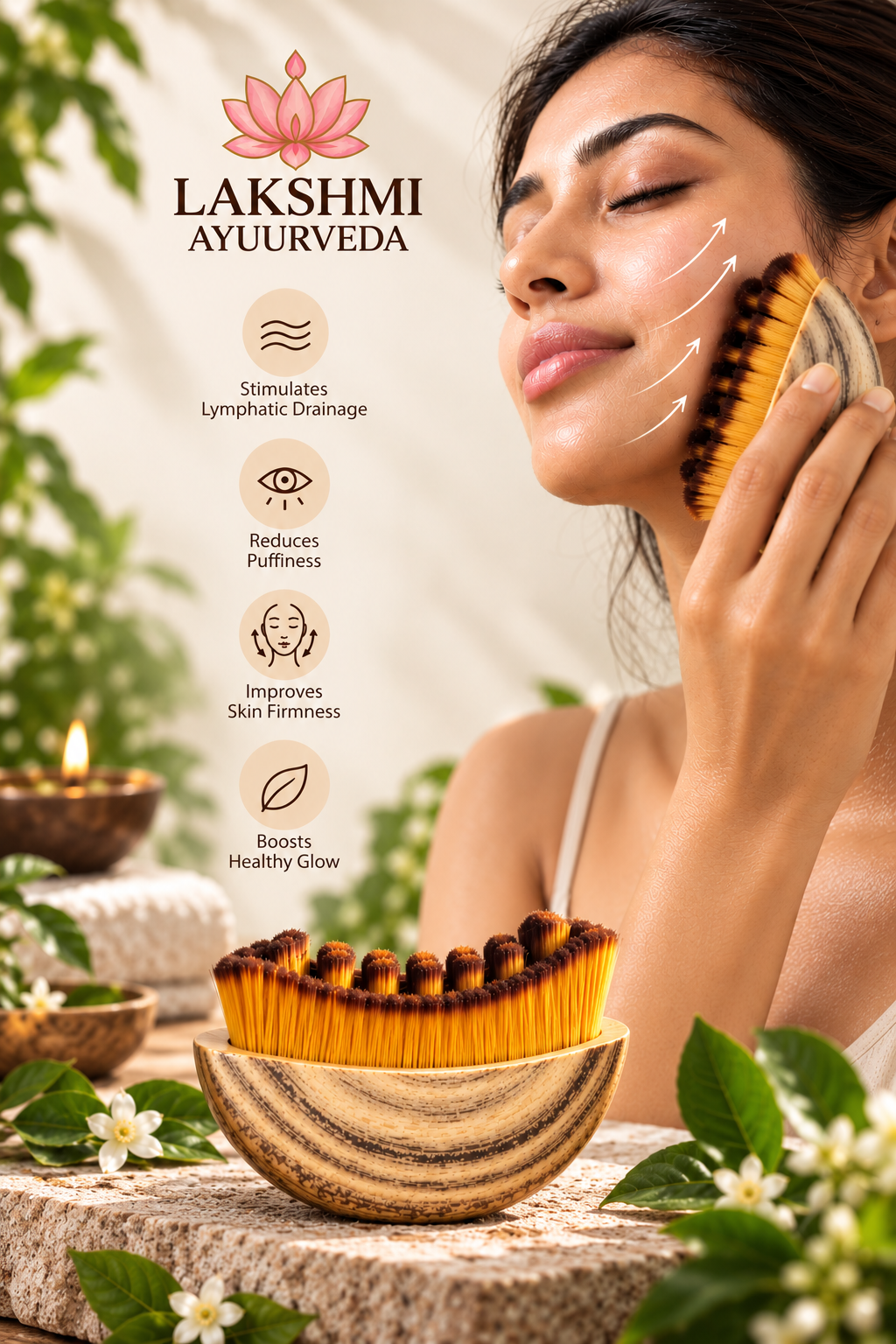 Mukha Tejas – Reduce Puffiness & restore Glow